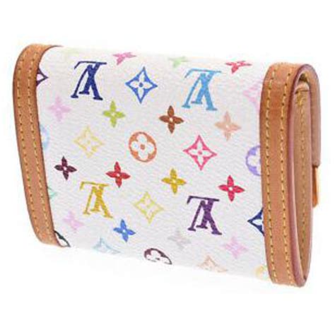 louis vuitton multi colour pochette|Louis Vuitton multicolor wallet.